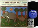 Paul Desmond Quartet ft. Don Elliott - S/T LP - Fantasy - OJC-119 VG++