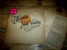 NEIL YOUNG ( HARVEST ) ORIG 1972 GATEFOLD textured cover PROMO LP w/ insert VG+