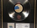 The Beatles at the Hollywood Bowl In-House Award Capitol goldene schallplatte