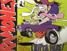 The ramones we're outta here 2x lp red and blue