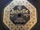 E  78 RPM Nick Lucas UKULELE Trio Guitar Violin Pathe Actuelle 020817 Hot Jazz