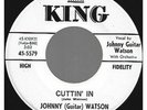 Johnny (Guitar) Watson  - Cuttin' In / Broke and Lonely VINYL 45
