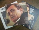 Johnny Cash At Folsom Prison SInging Storyteller Greatest Hits + vinyl LP LOT