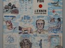 John Lennon - Shaved Fish Vinyl LP + Inner UK 1st 1U/1U Best Of Greatest Hits