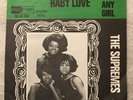 The SUPREMES Original DUTCH 60’s PS 45 7”. BABY LOVE / Northern SOUL