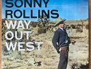 SONNY ROLLINS Way Out West JAPAN REISSUE LP 1980 CONTEMPORARY P-7578
