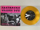 Gas Huffer / Fastbacks split 7” yellow vinyl UK Import 1992 Overground Records