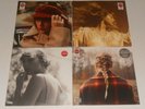 4-TAYLOR SWIFT RED VINYL LP'S RED 4X FEARLESS 3X FOLKLORE 2X & EVERMORE 2X NEW