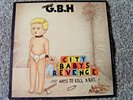 LP Charged G.B.H City Babys Revenge 101 ways vinyl insert page Relativity Record
