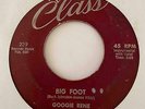 Mod Tittyshaker R&B Rockabilly 45 GOOGIE RENE Big Foot/Rebecca Class HEAR