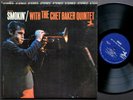 CHET BAKER Quintet Smokin' With LP PRESTIGE PRST 7449 US '66 RVG JAZZ Roy Brooks
