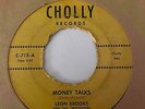 Doo Wop R&B Rocker 45 LEON BROOKS & TWILIGHTERS Money Talks/Let There Be Love