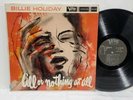 BILLIE HOLIDAY All Or Nothing At All 1958 LP VERVE MG V-8329 DSM Mono DG Trumpet