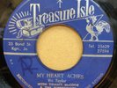 TOMMY McCOOK VIC TAYLOR MY HEART ACHES / BLACK COFFEE JA TREASURE ISLE 7