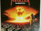 METALLICA SO WHAT???  CLEAR Vinyl Record LP NEW Mint LIMITED EDITION Woodstock