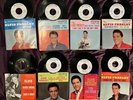 Elvis Presley white label promo lot, EIGHT 45’s & PIcture Sleeves from 1964 EX