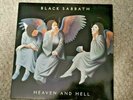 EX/MINT FIRST PRESSING Black Sabbath – Heaven And Hell VINYL 7144017 Record LP