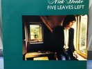 Nick Drake “Five Leaves Left” Vinyl LP (AN-7010) BERY NICE CONDITION