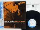 DONALD BAYD BYRD IN HAND BLUE NOTE BN 4019 JAPAN OBI VINYL LP