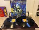 Iron Maiden Live After Death LP 1985 Booklet Insert 2LP Vinyl Record Near Mint