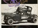 AEROSMITH Pump UK LP vinyl record SIGNED AUTOGRAPHED