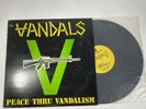 THE VANDALS “Peace Through Vandalism” LP first press 1982 EX