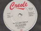 COSMIC DISCO / SYNTH -- THE WARLORD -  ALPHA AND OMEGA   -- UK  7