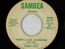 70s Soul 45 - Bobby Rich - There's A Girl Somewhere - Sambea - mp3 - rare