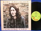 LP RORY GALLAGHER - CALLING CARD / OIS / UK ENGLAND GREEN CHRYSALIS 1st PRESSING