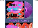 SEALED-FOO FIGHTERS-LP PURPLE SWIRL VINYL-MEDICINE AT MIDNIGHT-LTD EDITI-MM