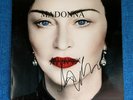 MADONNA SIGNED MADAME X 12'' VINYL LP RECORD ICON FAN CLUB AUTOGRAPH CLEAR PROMO