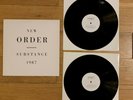 NEW ORDER Substance 2-LP + Inners 1987 Embossed Sleeve Orig 1st Press Vinyl EX