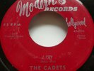 The CADETS 45 Dont Be Angry / I Cry MODERN Original 1st press doowop  Kz 620