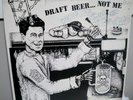 B.P. Draft Beer.. Not Me Signed LP Florida Hardcore Punk Belching Penguin Reagan
