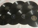 Six ERSKINE HAWKINS Jazz 78's - SWEET GEORGIA BROWN, Easy Rider, LOW DOWN GROOVE