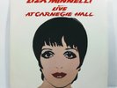 Vintage Record Set Liza Minelli Live At Carnegie Hall from 1981