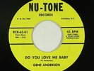 Northern/Sweet Soul 45 - Gene Anderson - Do You Love Me Baby - Nu-Tone VG++ mp3
