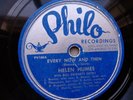 Helen Humes 78rpm Single 10-inch Philo Records #PV106 Every Now And Then