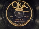 78 RPM -- Texas Alexander (acc. Carl Davis, guitar), Okeh 8764, E-V+/V+ Blues