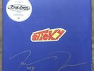 FRANK CARTER + THE RATTLESNAKES - STICKY LTD SIGNED BLUE VINYL LP AUTOGRAPHED