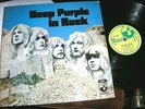 DEEP PURPLE -       In Rock,       RARE 1971 UK 'GRAMOPHONE CO' LP.....  EX