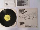 MINOR THREAT  out of step  rare 2nd ? press   hardcore punk  negative approach