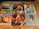 3 DOLLY PARTON/3 KENNY ROGERS VINYL LP RECORDS: THE GREAT/THE HITS OF/KENNY -EX+