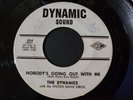 The Dynamics - Nobody's Going Out With Me VG- Promo 45RPM Dynamic Sound Record