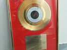 Technotronics Vinyl Disc Award Display 400,000 Copies - Pump Up The Jam 1989
