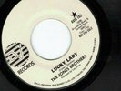 The Jones Brothers, Lucky Lady/Good Old Days, Akvis 102 Promo, 45 RPM, EX, b2