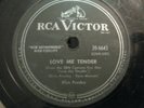 ELVIS PRESLEY ANYWAY YOU WANT ME / LOVE ME TENDER 78 10 