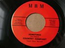 Country Company 'Sometimes' MRM Records Obscure Garage Rock Country Fuzz 45 HEAR