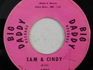 rockabilly 45 SAM & CINDY Hard To Hold BIG DADDY VG+ HEAR restless over you