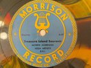 MORRISON PYSCHEDELIC SPLATTER WAX CHINESE TODDLE TREASURE ISLAND  78 RPM